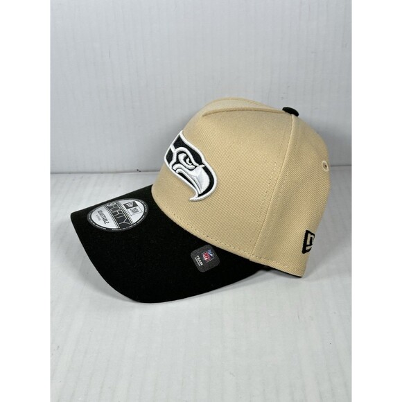 New Era 9FORTY Seattle Seahawks A-Frame Adjustable SnapBack Hat Cap OSFM NWT - Picture 3 of 5